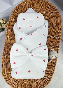 Демисезонный-летний набор для новорожденного, белый synthetic.ua - Фото 1