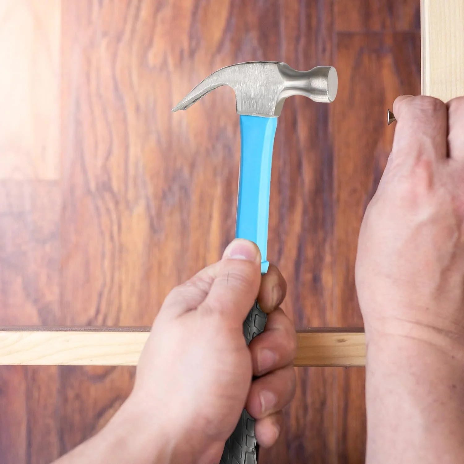 Молоток-обценьки Steel Framing Hammer Long Handle Сталевий Синій, фото №3 Молоток-обценьки Steel Framing Hammer Long Handle Сталевий Синій, фото №3