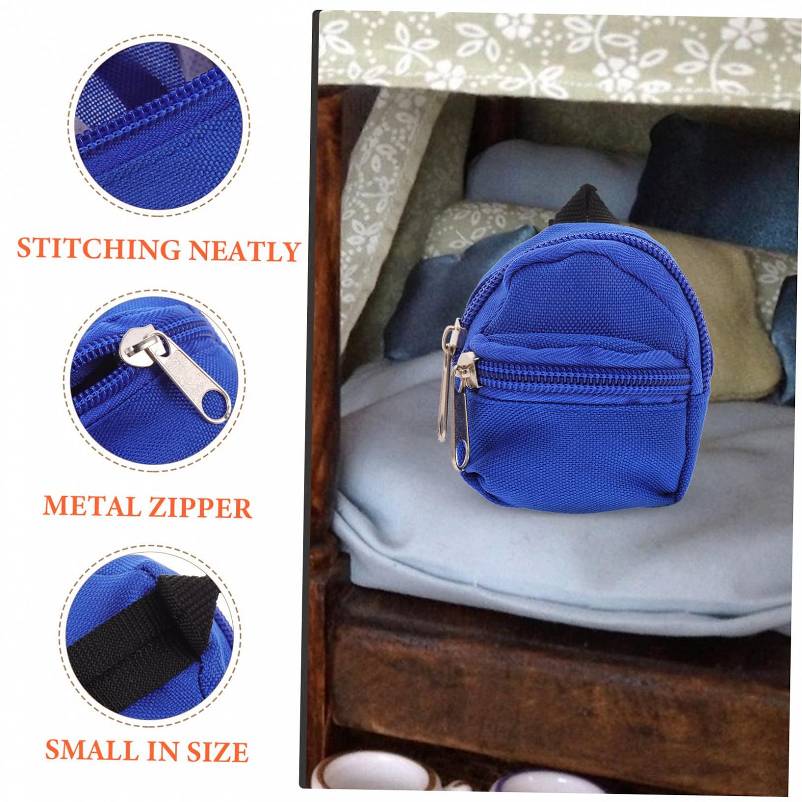 Игрушка KOMBIUDA Mini Backpack Декор Mini Backpack Мини рюкзаки Маленькая модель Игрушка Мини украшения для сценографии Фото реквизит Мини, фото №4