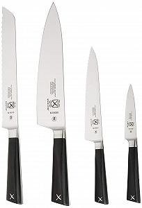 Набір кованих ножів з магнітною дошкою Mercer Culinary M21990BM, 5 шт., акація synthetic.ua - Фото 1