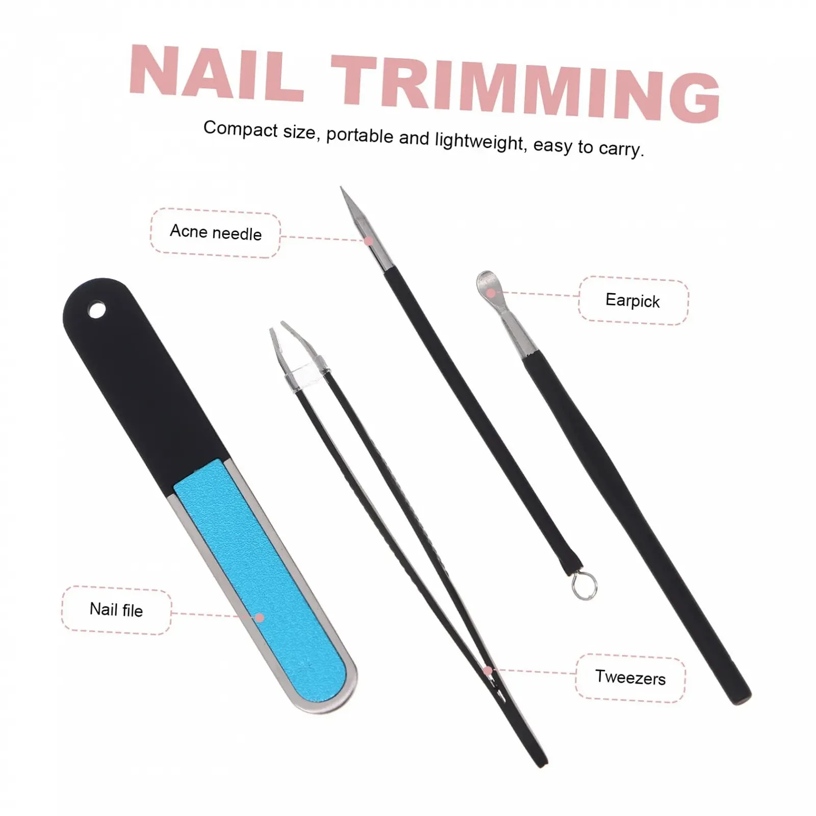 Набор для маникюра CALLARON 7 предметов, фото №7 Набор для маникюра CALLARON 7 предметов, фото №7