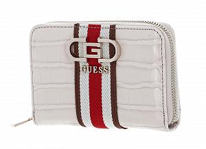 Гаманець GUESS Nelka SLG Zip Around Wallet M Stone - Фото 1