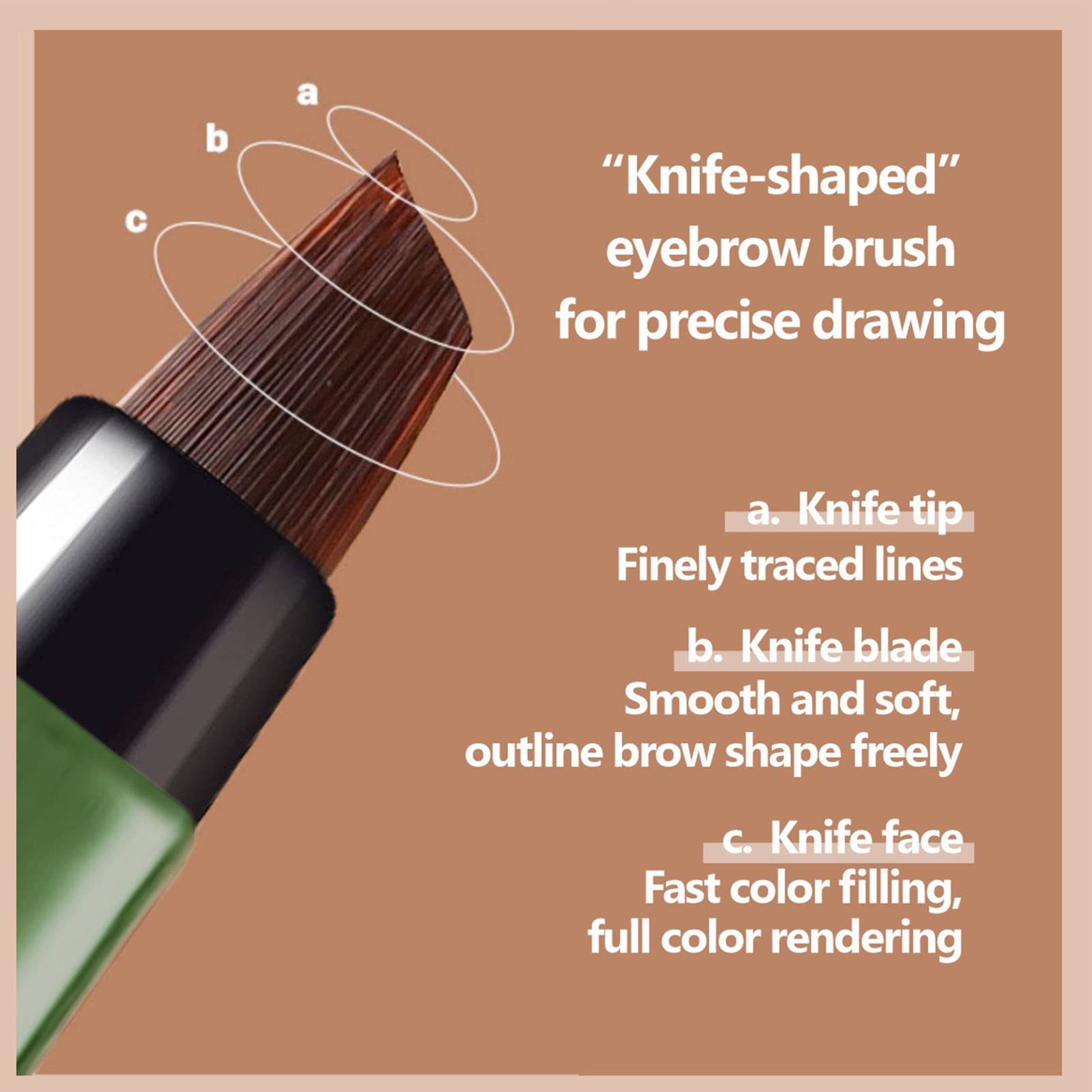 Олівець для брів Автоматичний Водостійкий 3 мл T23R713 (B, універсальний розмір), фото №4