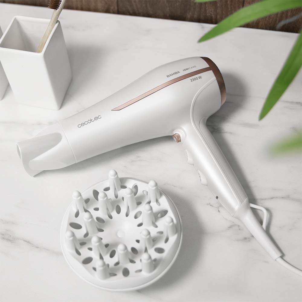 Фен Cecotec Bamba IoniCare 5200 Aura Ionic, 2300 Вт, с концентратором и диффузором, фото №8