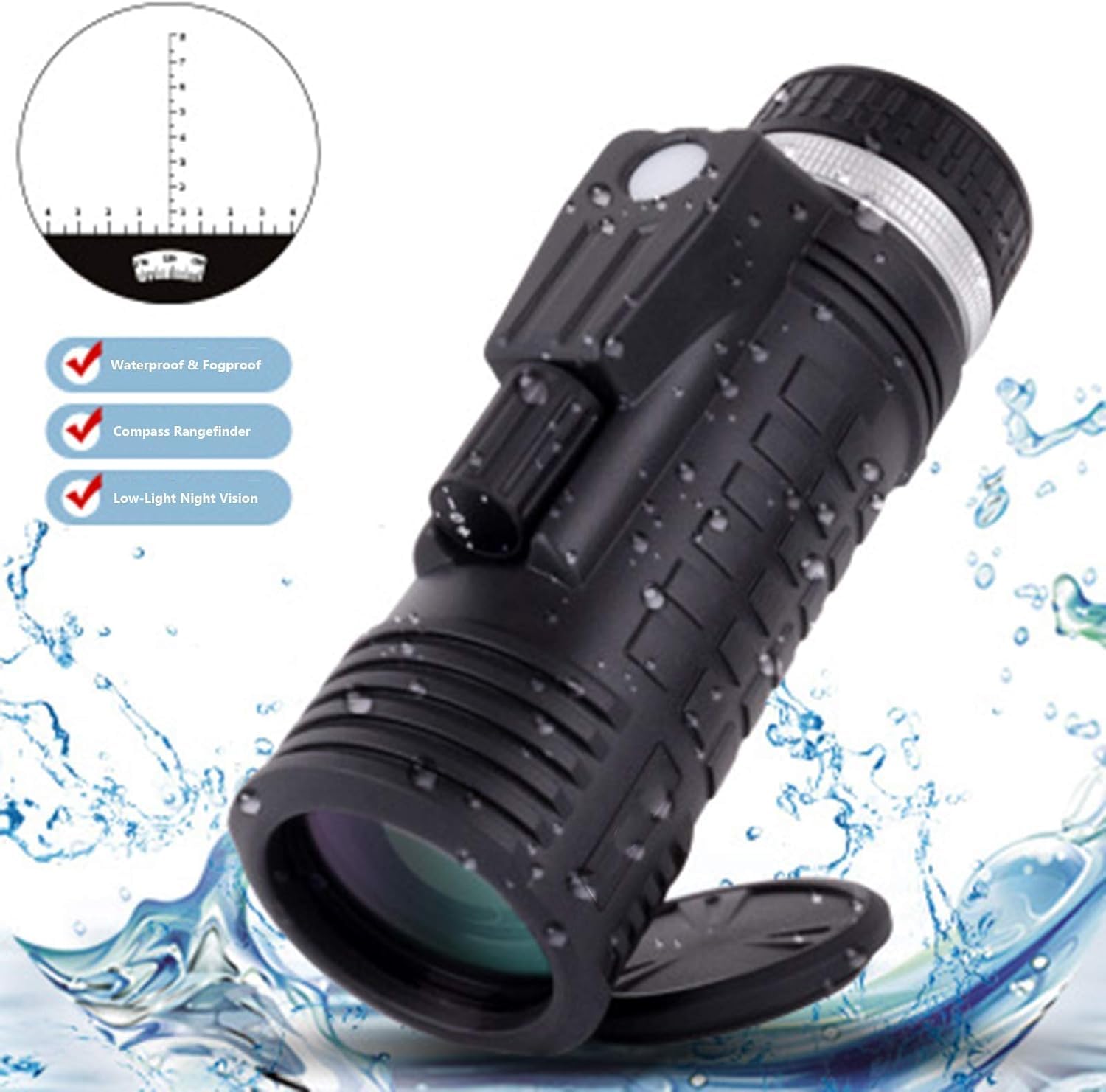 Монокуляр невідомий High Power 8x42 Водонепроникний, фото №5