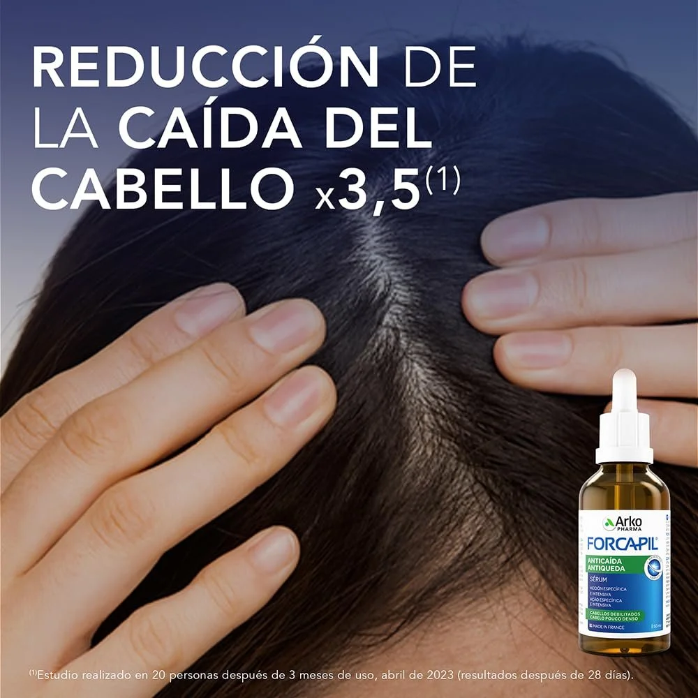 Сироватка Arkopharma Forcapil проти випадіння волосся, фото №9 Сироватка Arkopharma Forcapil проти випадіння волосся, фото №9