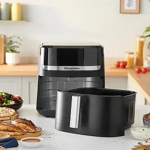 Мультипіч Russell Hobbs SatisFry XL 27621-56 5.5 л 1500 Вт 9 програм Тачскрін synthetic.ua - Фото 1