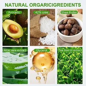 Крем для ног Urea 42% с 2% салициловой кислотой и маслом авокадо против мозолей и трещин synthetic.ua - Фото 1