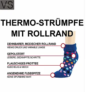 Теплі термошкарпетки махрові Vitasox з еластичною манжетою для жінок synthetic.ua - Фото 1