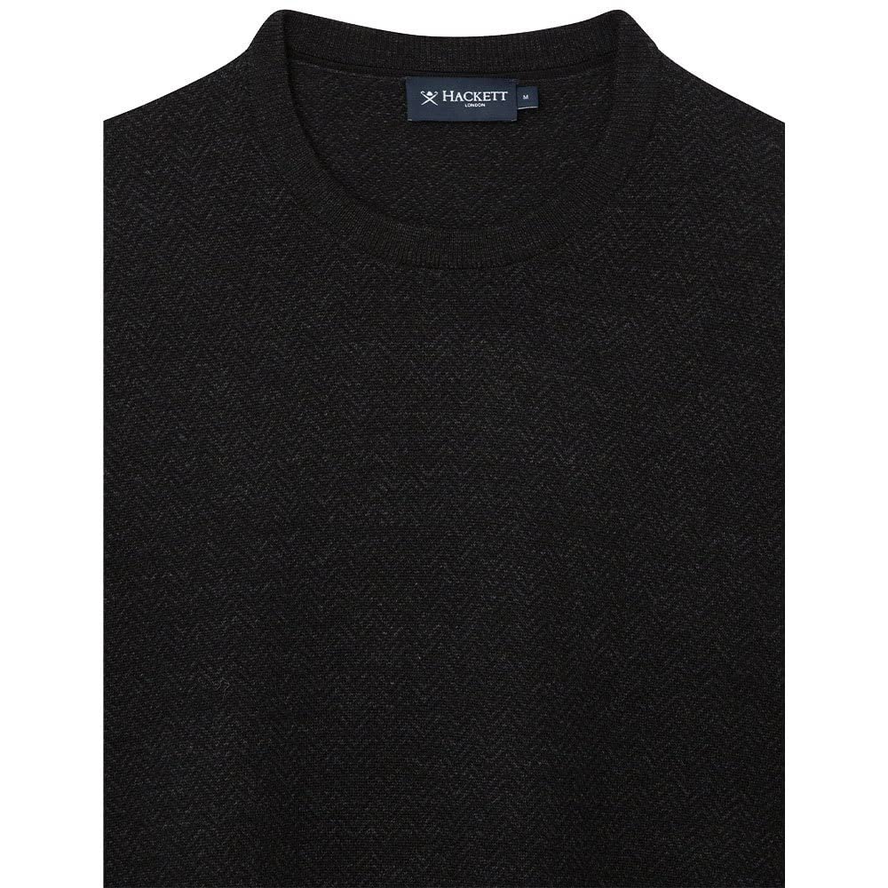 Джемпер Hackett London Herringbone Jcqd Crew для чоловіків, фото №3