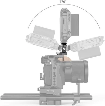Крепления для монитора камеры SMALLRIG ‎2903-CF 3/8'' Черное, фото №9
