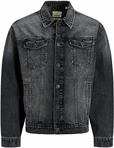 Куртка джинсовая Jack&Jones DROP SHOULDER NA 256 12194573 Черный XXL, фото №1