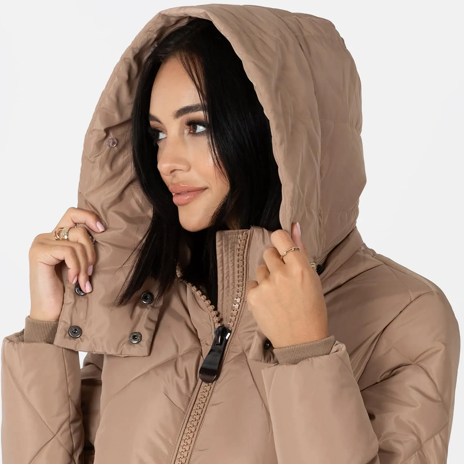 Жіноча зимова куртка, фото №4