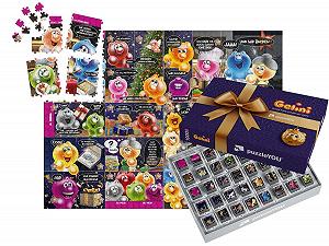 Пазл-адвент-календарь puzzleYOU Gelini Advent Calendar 2025 1000 элементов 64 x 48 см - Фото 1