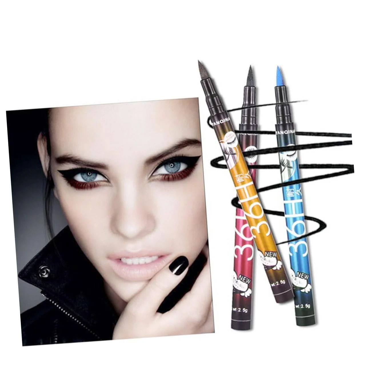 Подводка Beaupretty Разноцветная, синяя, фото №4