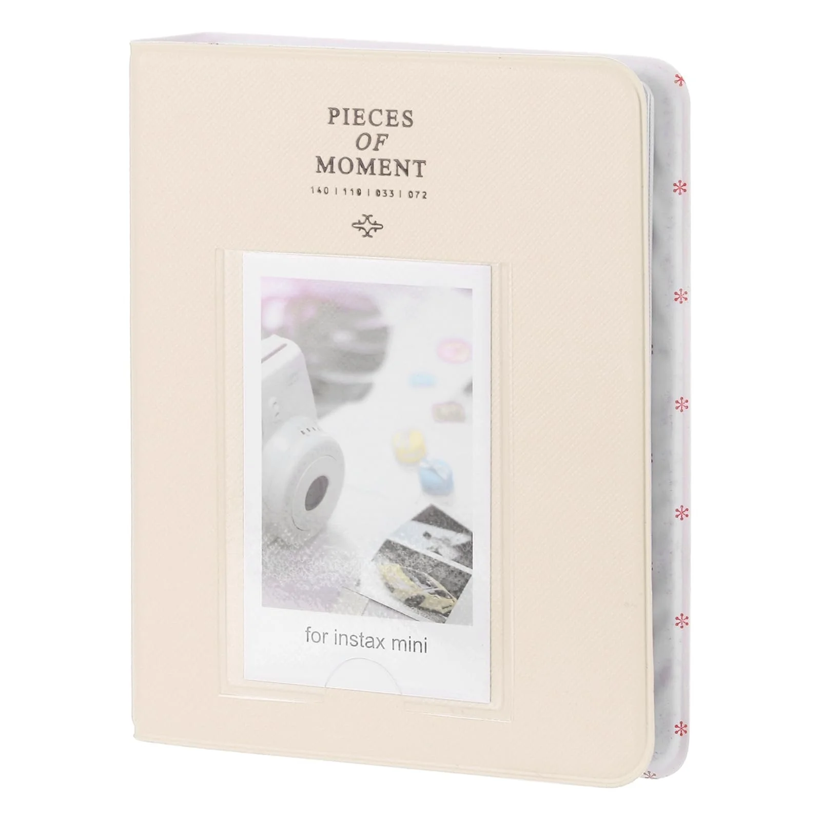 Фотоальбом sourcing map 64 карманный Кожаная обложка 2x3 Маленький фотоальбом с передним окошком для мгновенных фотографий, бежевый, фото №1 Фотоальбом sourcing map 64 карманный Кожаная обложка 2x3 Маленький фотоальбом с передним окошком для мгновенных фотографий, бежевый, фото №1
