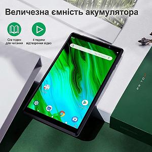 Планшет 8" PRITOM L8 2+2/64Gb 4 ядра Android 13 Чорно-синій synthetic.ua - Фото 1