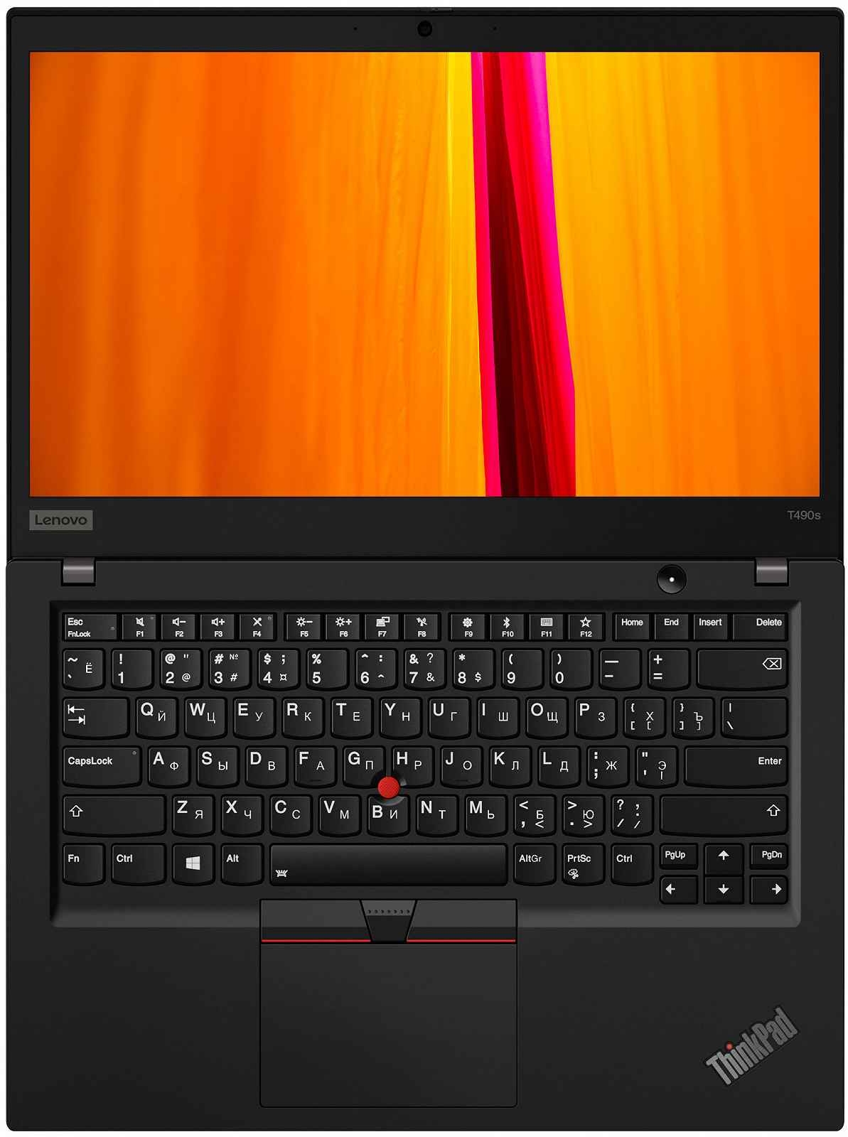 Ноутбук 14" Lenovo Thinkpad T490s Intel Core i5-8265U RAM 8GB SSD 128GB 20год батарея Win11 (UKR), фото №3