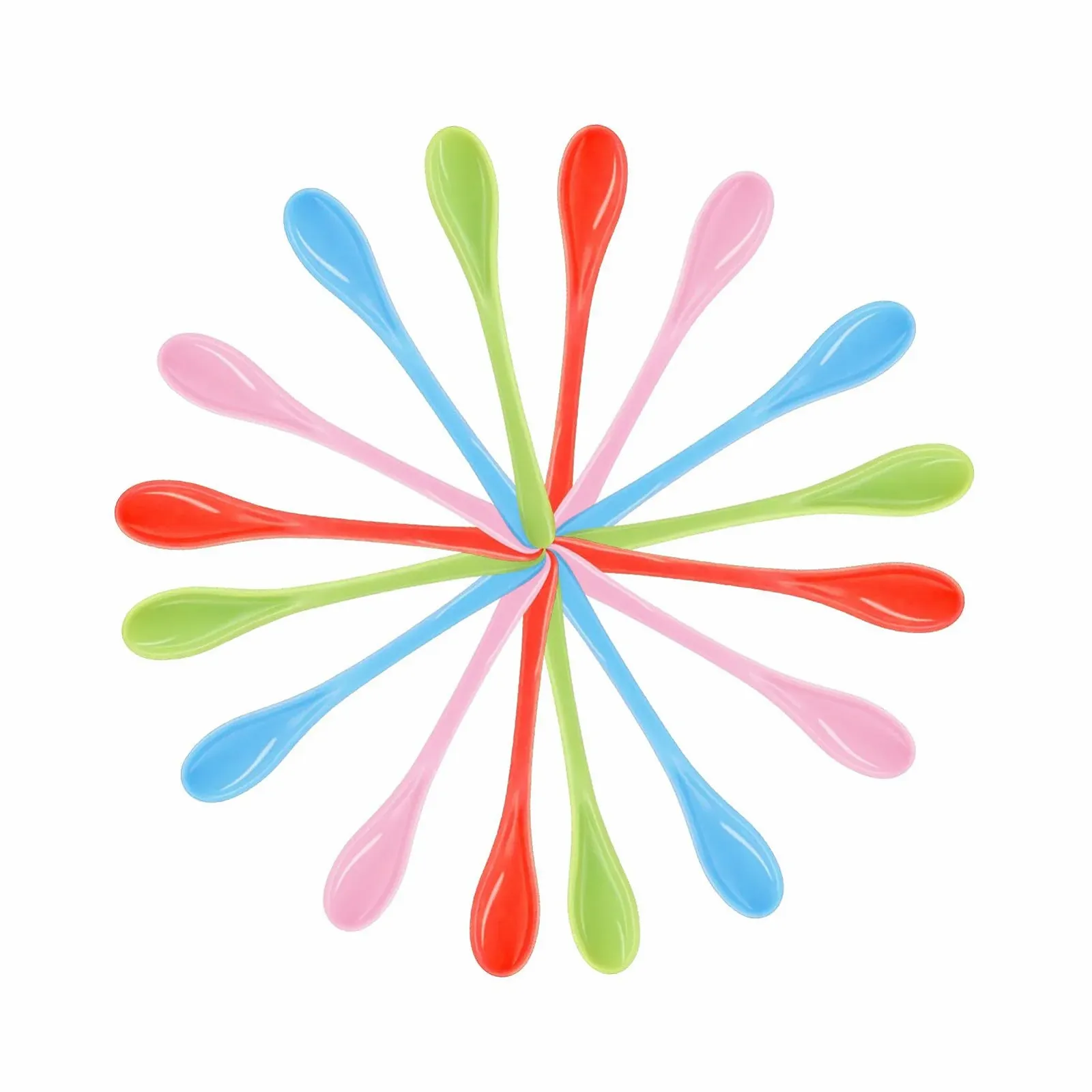 Набір пластикових ложок, 16 шт., фото №1