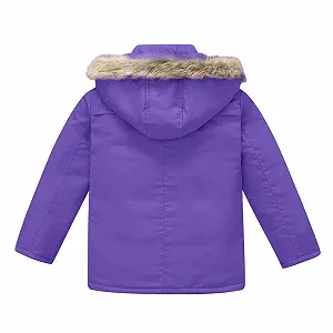 Зимова куртка Пуховик для дівчинки Повсякденна пухова куртка Soft Shell synthetic.ua - Фото 1