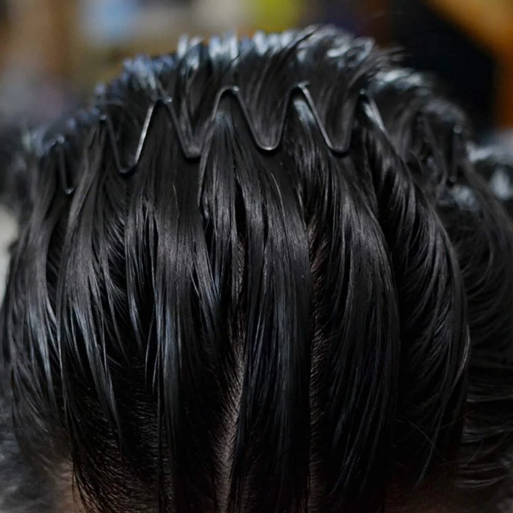 Чоловічий обруч для волосся, фото №4