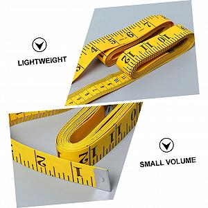 М'яка Рулетка KITANDOVE Двостороння Жовта synthetic.ua - Фото 1