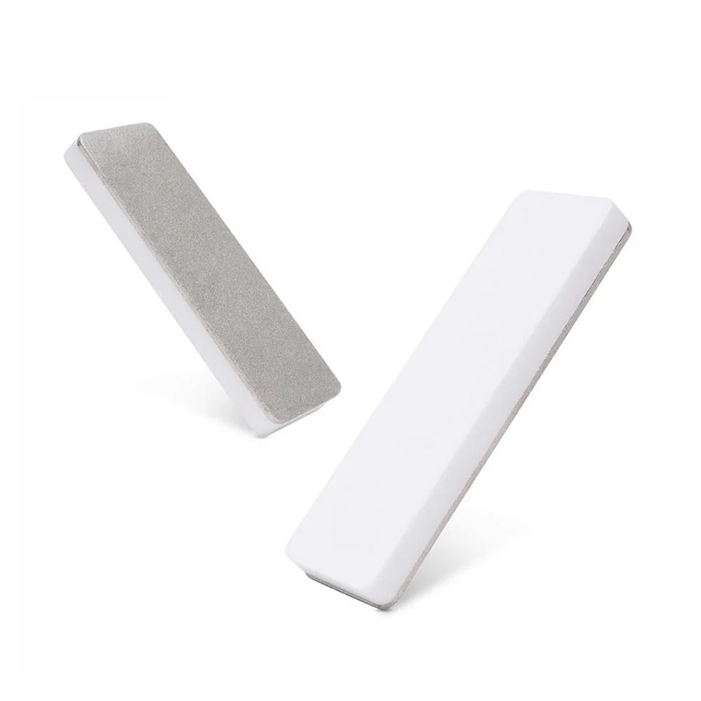 Точильний камінь ручний Portable Double Sided Sharpening Stone Diamond Ceramic Grit 400/1000 портативний, фото №3