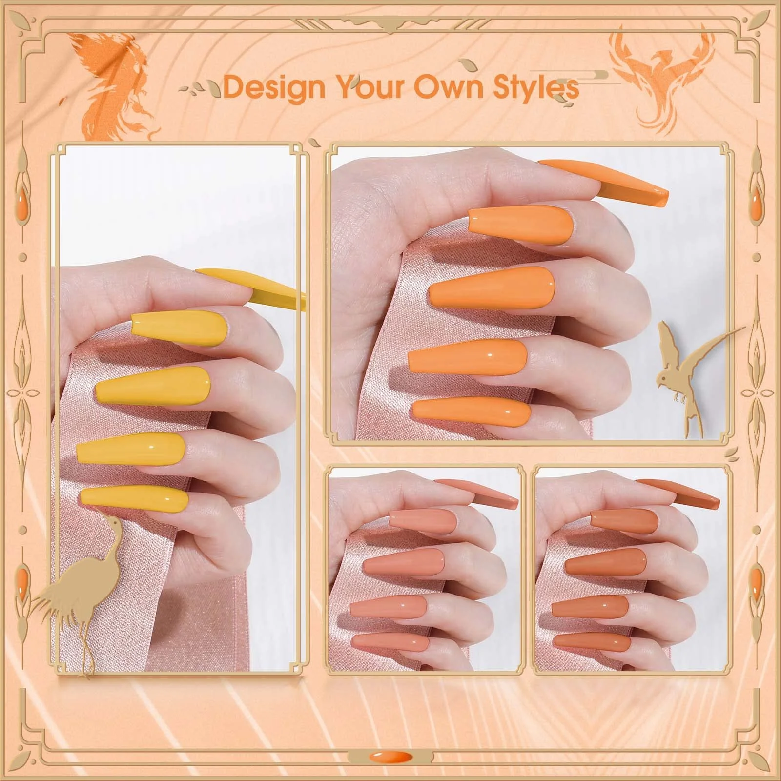 Гель-лак ROSALIND Набір 6 кольорів 6 мл, фото №7