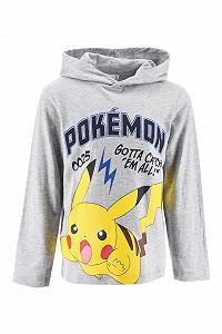 Худі eplusm Pikachu для хлопчиків, легка, з принтом персонажа synthetic.ua - Фото 1