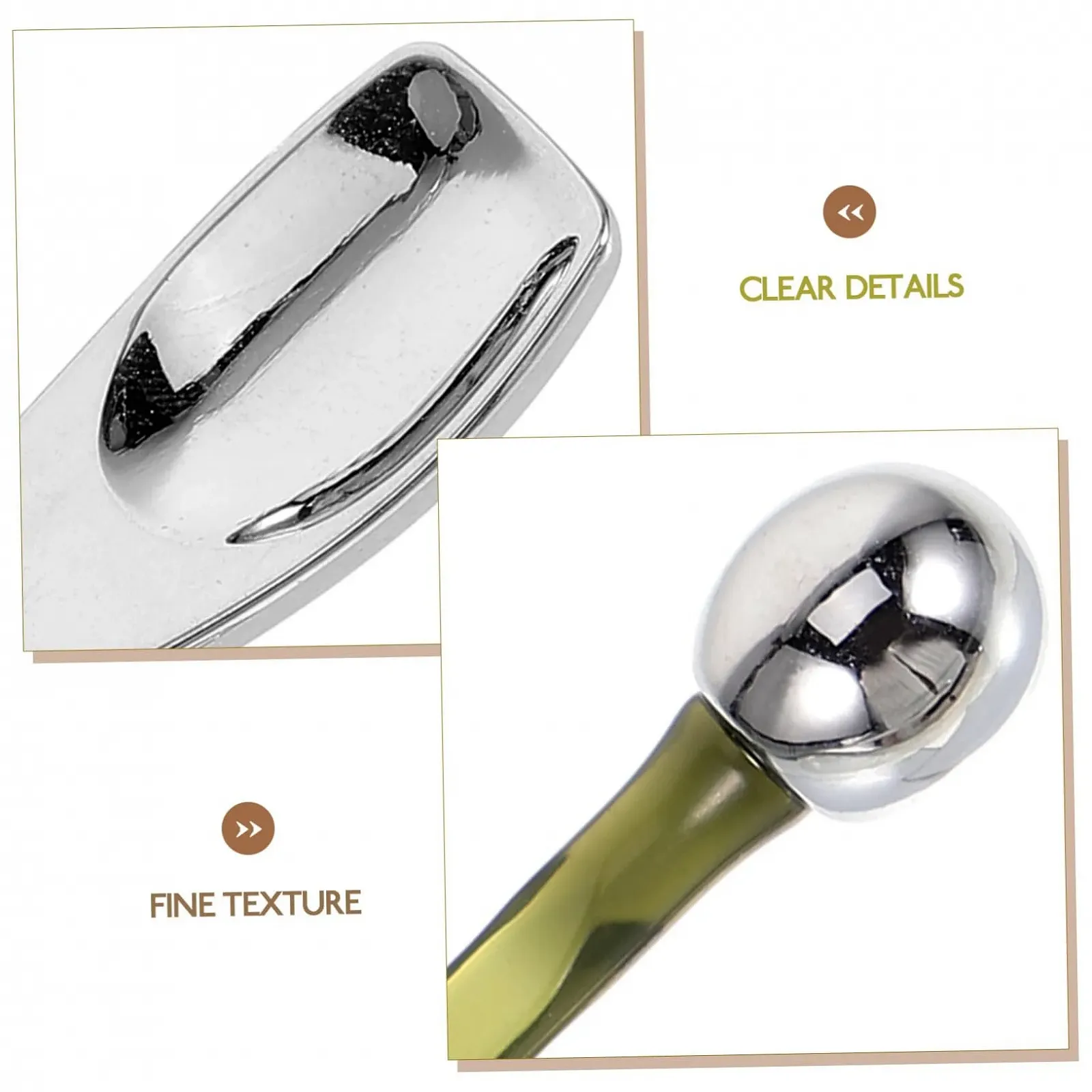 Ложка для макияжа SOLUSTRE, шпатель, косметический, фото №7