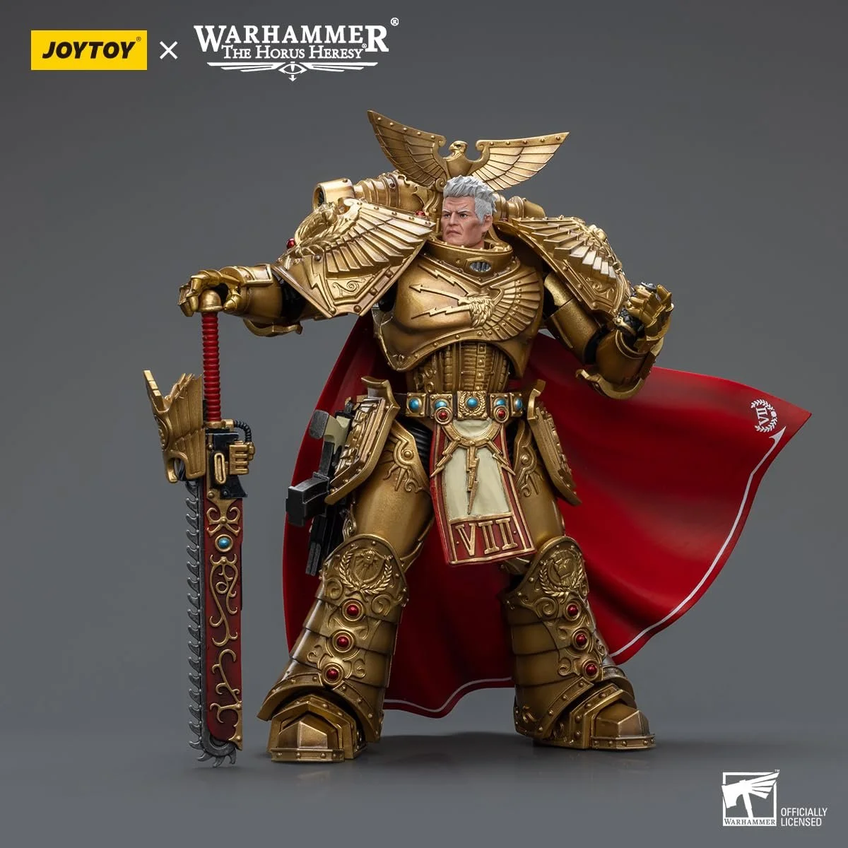 Фігурка LEBOO Joytoy Warhammer Imperial Fists Rogal Dorn Primarch of The Vllth Legion, 18 см, фото №5
