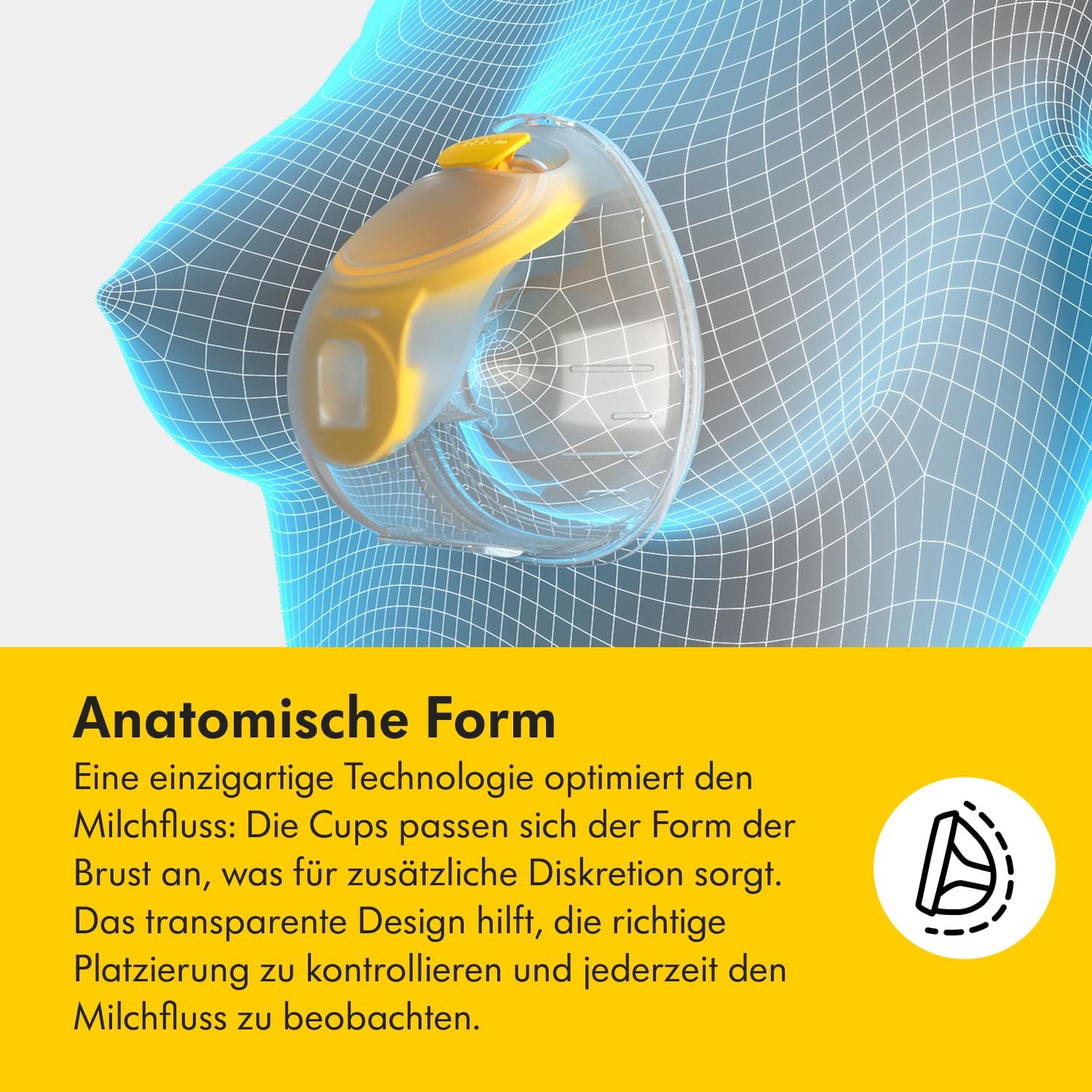 Молокоотсос электрический двойной Medela Swing Maxi Hands-Free, фото №5