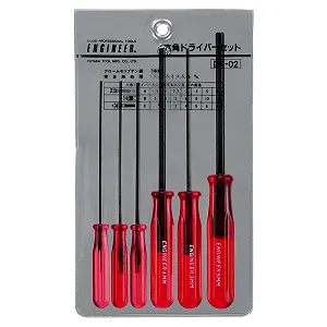 Набір шестигранних викруток ENGINEER dk-02 1.5-5.0 мм 6 предметів - Фото 1