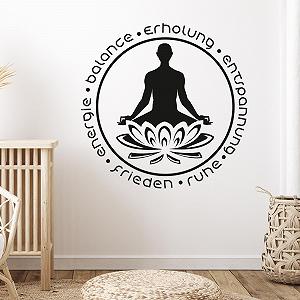 Наклейка на плитку GRAZDesign 650293_50_070 Om Sign Esoteric Yoga 50 x 50 см - Фото 1