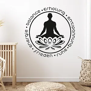 Наклейка на плитку GRAZDesign 650293_50_070 Om Sign Esoteric Yoga 50 x 50 см - Фото 1