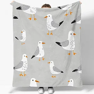 Покривало Фланелеве 200 x 200 см Сірий - Фото 1