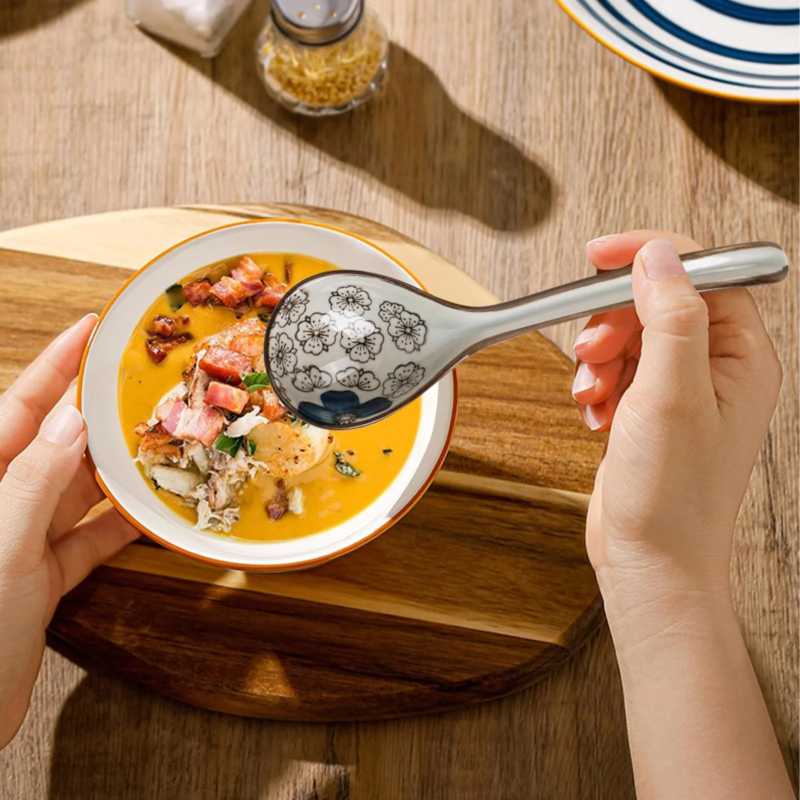 Ложка для супу, японська та корейська, фото №6