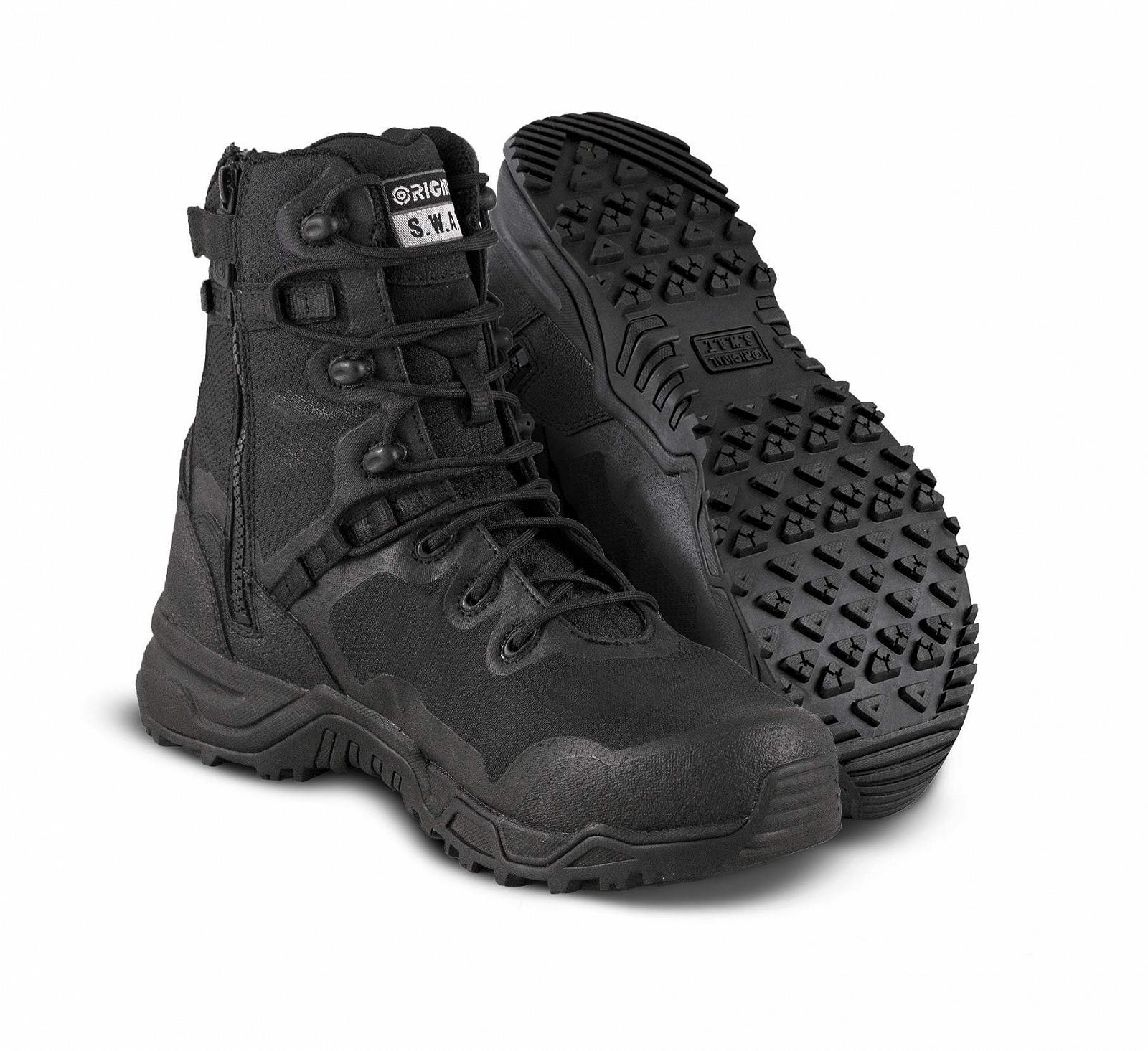 Унісекс Черевики Original S.W.A.T. Alpha Fury 8" З бічною блискавкою Поліестер Сітка Шкіра - Мікрофібра PU Верх, фото №1
