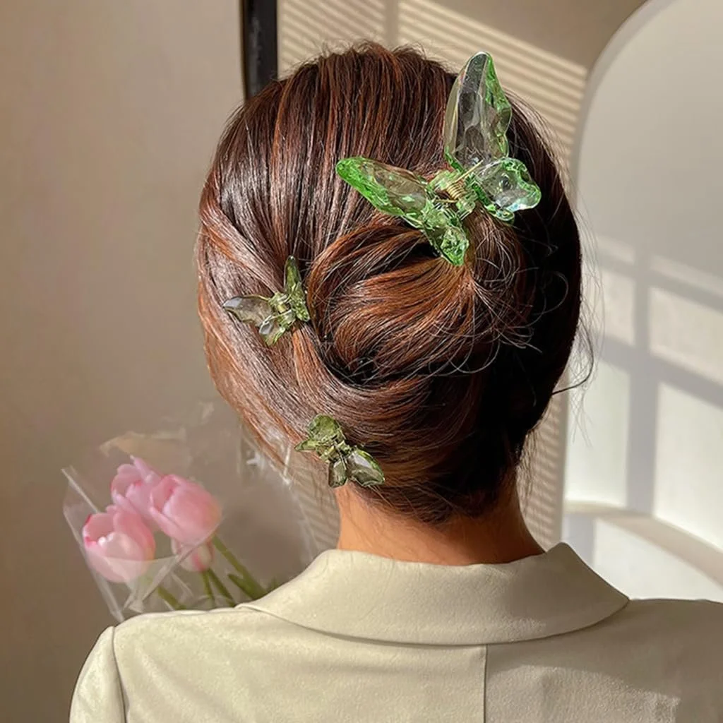 Заколки для волос Yjcnelcr в форме бабочки для женщин для банкетов и вечеринок, фото №3