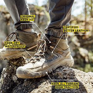Ботинки KEEN Targhee 3 Mid водонепроницаемые synthetic.ua - Фото 1