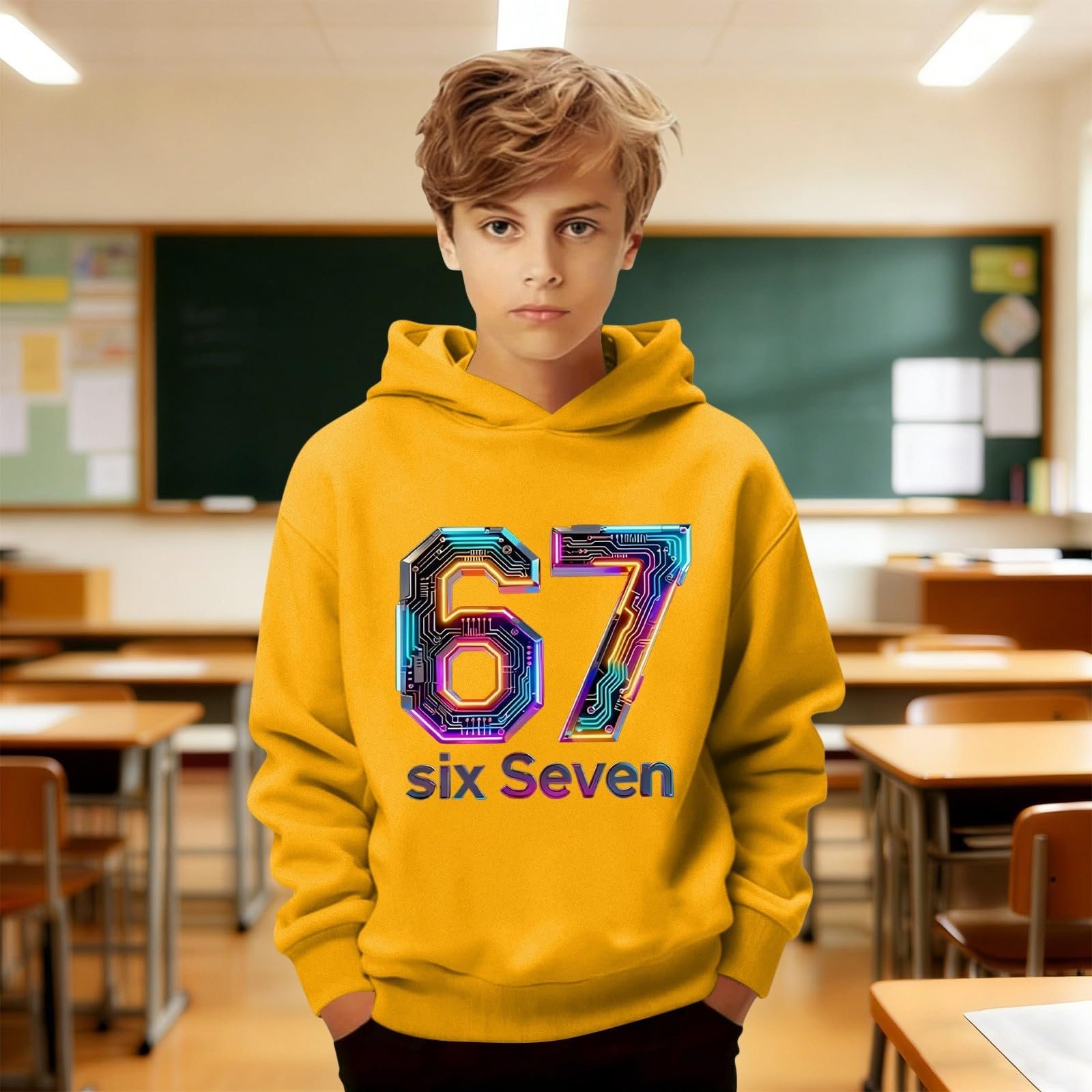 Толстовка 67-Drucke, підліткова, фото №3