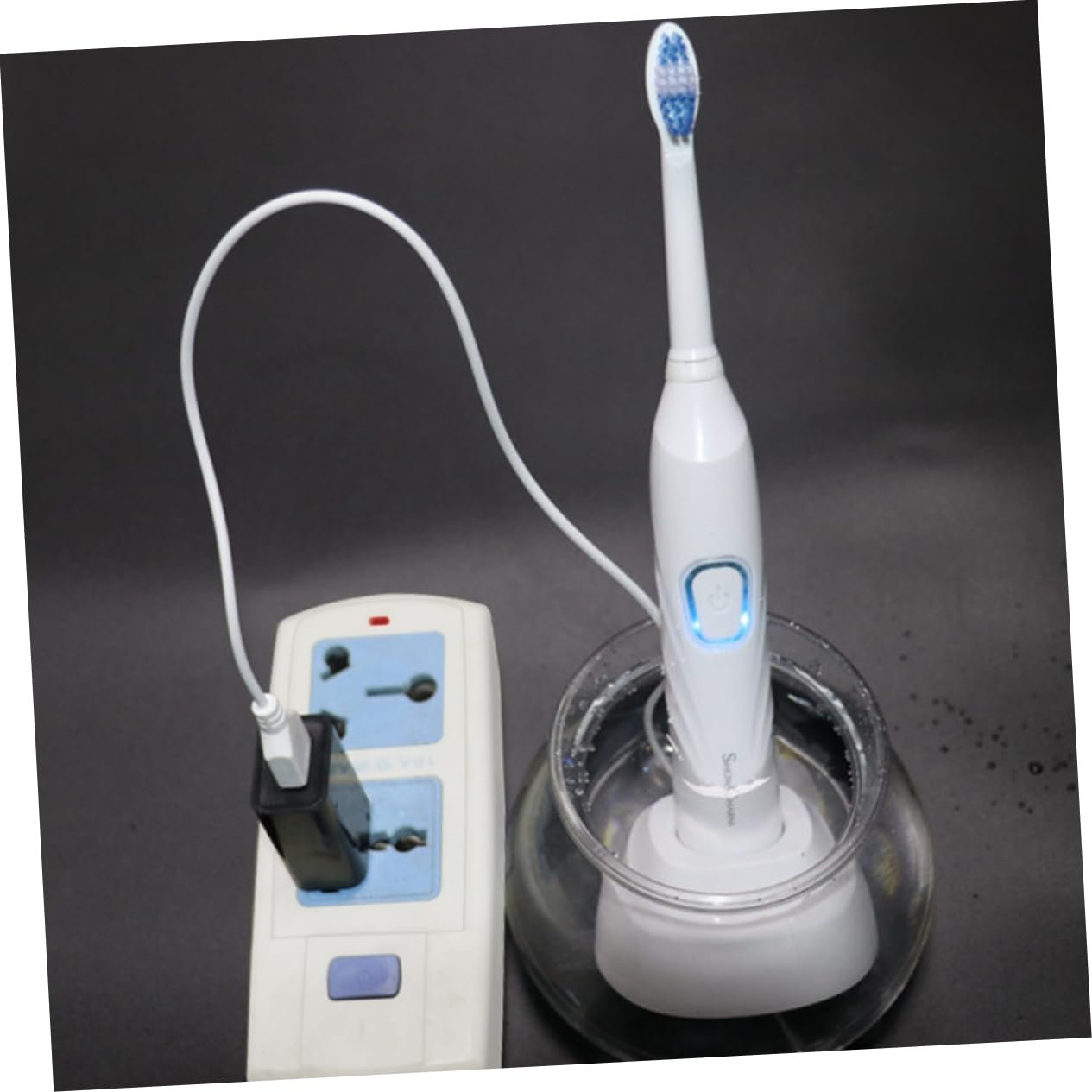 Дитяча електрична ультразвукова зубна щітка Gatuida USB White, фото №8