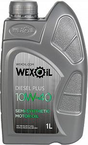 Моторна олива дизель 10W-40 Wexoil Diesel Plus CF-4/SG 1л - Фото 1