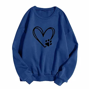 Женская Толстовка HAOLEI Модная Повседневная Мягкая Удобная Куртка Свитшот Элегантный Шикарный Печатный Жилет Высокого Качества Свитер с Круглым Вырезом и Длинными Рукавами - Фото 1