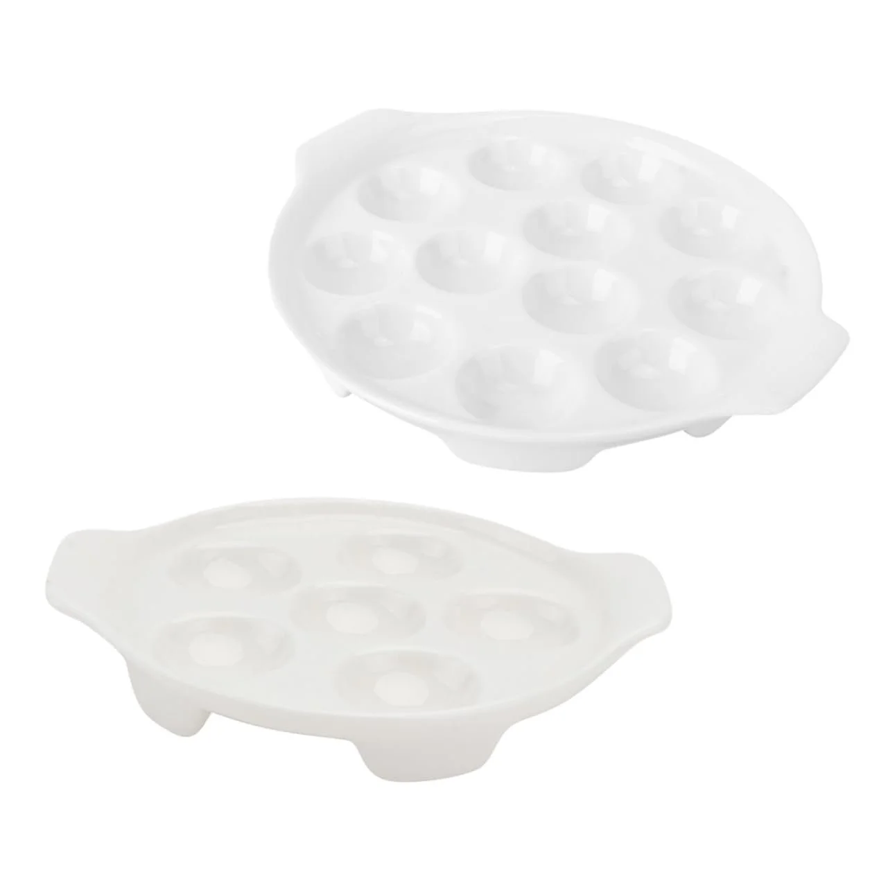 Форми для запікання VALICLUD керамічні з ручками для равликів та морепродуктів Набір з 2 шт., фото №1 Форми для запікання VALICLUD керамічні з ручками для равликів та морепродуктів Набір з 2 шт., фото №1