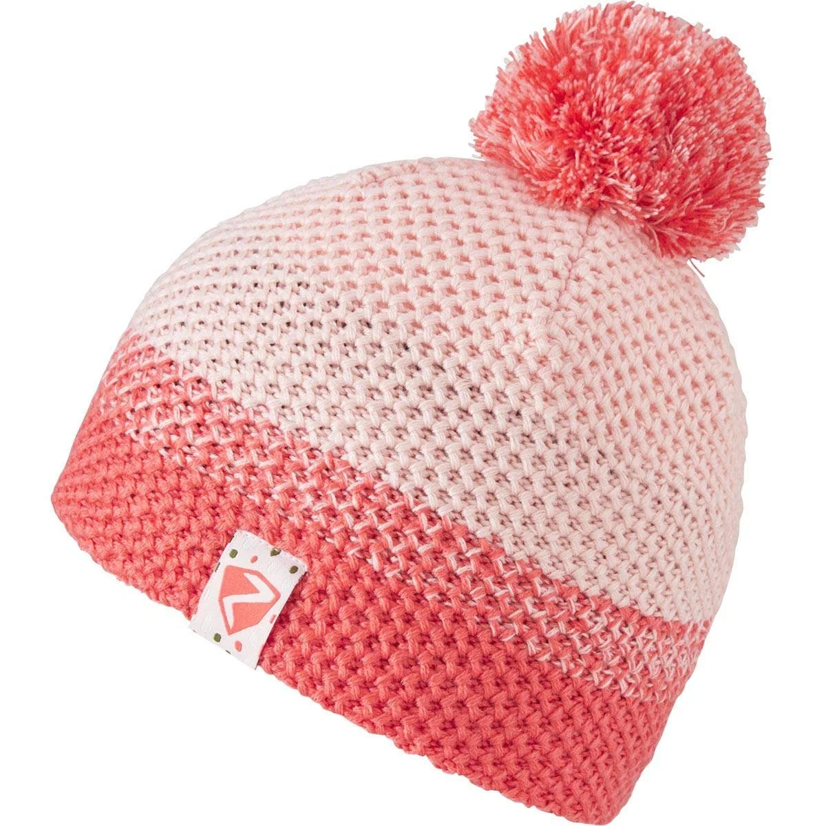 Шапка дитяча з помпоном Ziener ISHI Рожевий S, фото №1 Шапка дитяча з помпоном Ziener ISHI Рожевий S, фото №1
