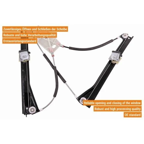 Склопідйомник VAICO V10-8776 Original VAICO Quality для SEAT SKODA VW VAG, фото №2