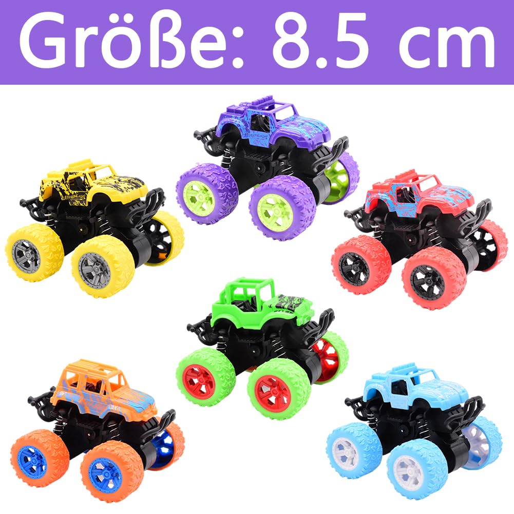 Іграшка Monster Truck Monstterr Machines Набір з 6 машинок, фото №2