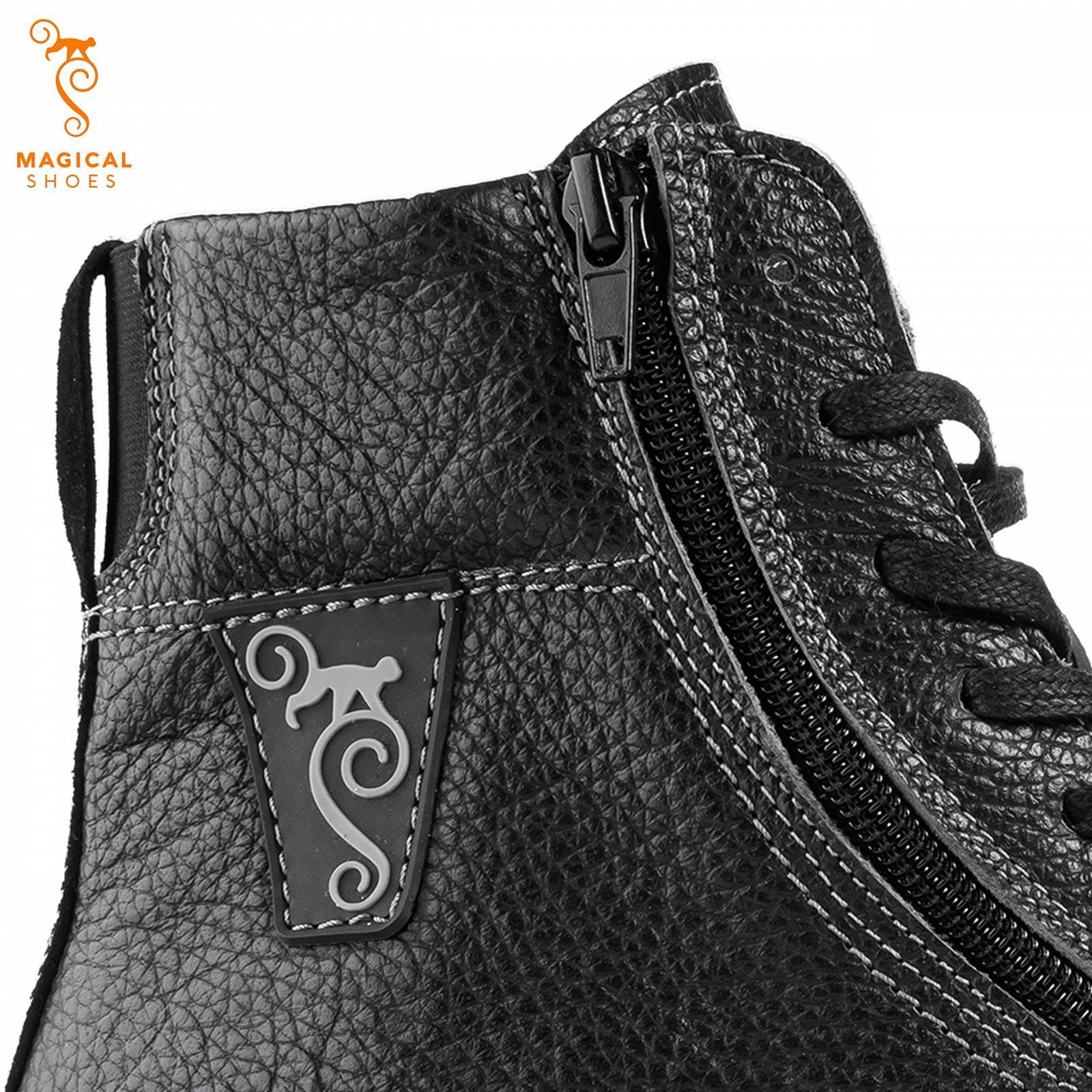 Черевики Magical Shoes Alaskan Lined для чоловіків та жінок зимові на шнурівці Barefoot шкіряні, фото №4