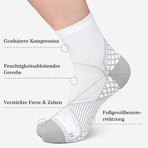 Компрессионные носки PUTUO ортопедические для мужчин и женщин для облегчения боли, 1 пара synthetic.ua - Фото 1